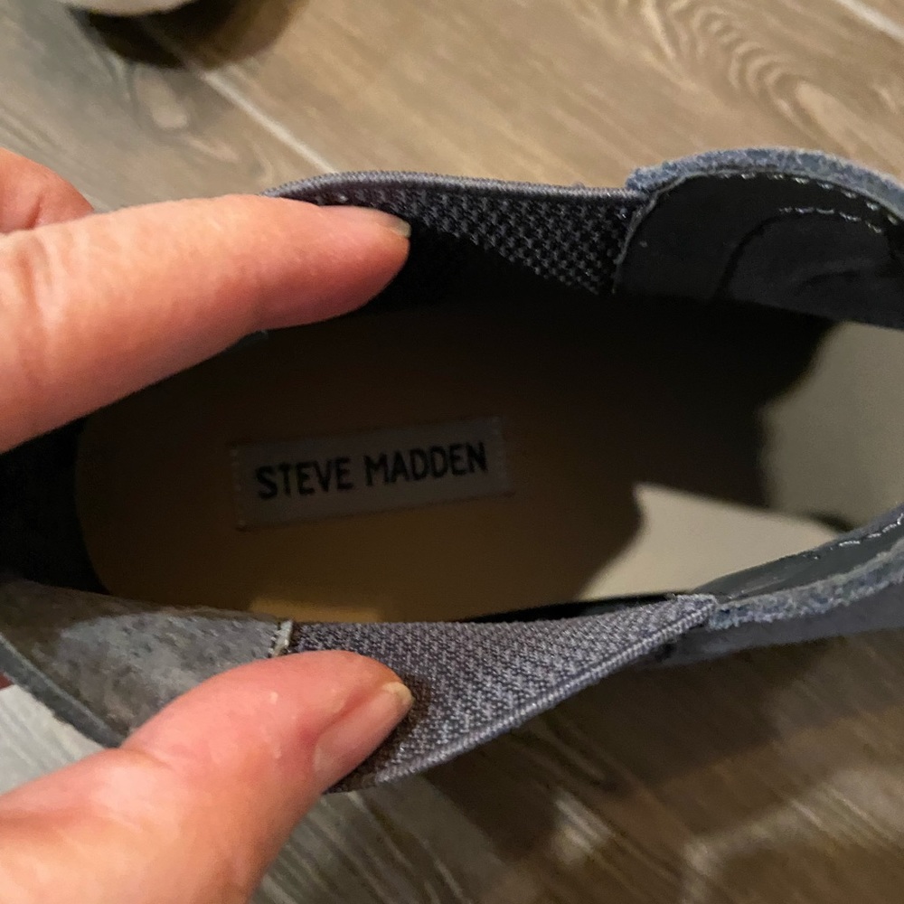 Steve Madden Suede Leather Shoes Size 11M - Picture 4 of 4